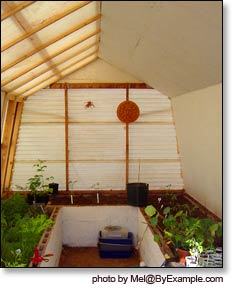 Green House Plans on Organic Gardening   Passive Solar Greenhouse Plans     Byexample Com